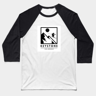 Keystone Colorado United States ski Baseball T-Shirt